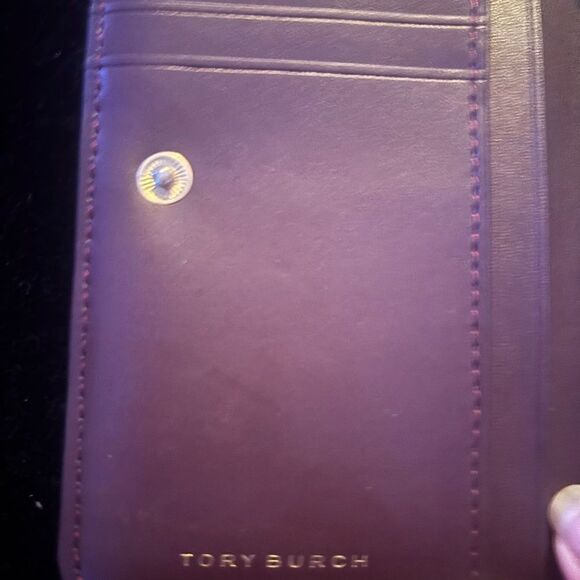 TORI BURCH WALLET logo id purse cash handbag credit card id holder accessory - Picture 7 of 7